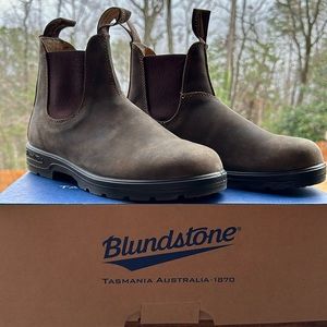 Blundstone 585 Women’s Chelsea Boots Rustic Brown AUS 6.5 Women